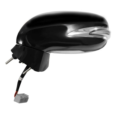 0913 LEXUS IS 250/350 SEDAN BLACK PTM W/TURN SIGNAL & PUDDLE LAMP (W/O LUXUR