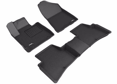 3D MAXpider 2019-2020 Hyundai Tucson Kagu 1st & 2nd Row Floormats - Black