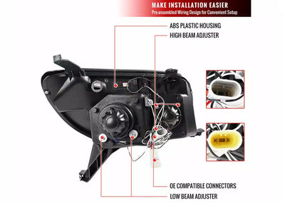HALO LED PROJECTOR SMOKE LENS