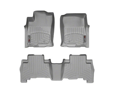 WeatherTech Grey Front and Rear Floorliners Fits -20-24 Dodge RAM 461545-1-3