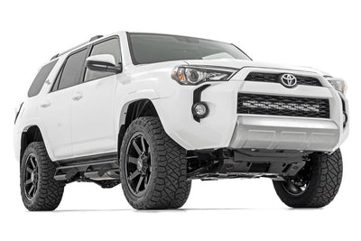 1x 70785 1x 70930BL LED Light Bumper Mount 30 Black Dual Row Toyota 4Runner (14-20)
