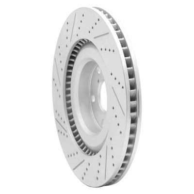 DFC 13-20 Lexus Rc200T Right Front Drilled & Slotted Geoperformance Rotor