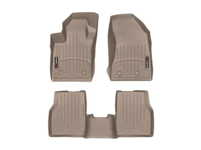 WeatherTech Tan Front Rear FloorLiner HP Fits -20-26 Compass 451205-1-2IM