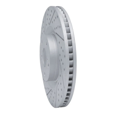 R1 09-11 Lexus Is350 Left Front Drilled & Slotted Geoperformance Rotor