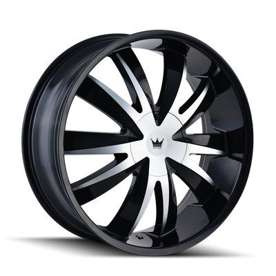 The Wheel Group black auto part
