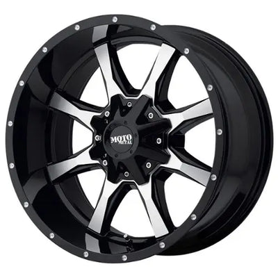 MO970 20X10 8X170 G-BLK MACH -18MM