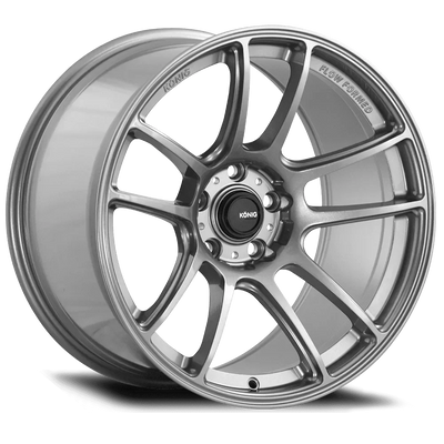 Konig Heliogram 15X7 4X100 ET35 Matte Bronze Knurled Bead Flow Formed