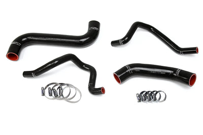 HPS Performance Red Reinforced Silicone Radiator + Heater Hose Kit for Subaru 2004-2005 Impreza 2.5L Non Turbo Left Hand Drive