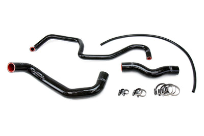 HPS Performance Black Reinforced Silicone Radiator Hose Kit Coolant for Infiniti 03-07 G35 Coupe