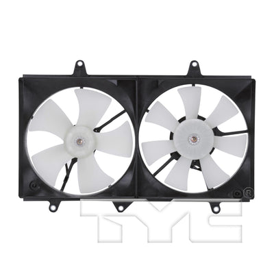 RADIATOR COOLING FAN ASSY INCL MOTOR/BLADE/SHROUD FOR RAD & AIR COND CONDENSER COROLLA 199599