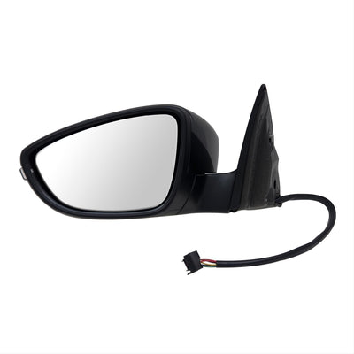 0912 PASSAT CC/TXT BLK W/PTM COVER/W/TURN SIG/PUDDLE LAMP/MEM/PWR FOLDING/W/O A