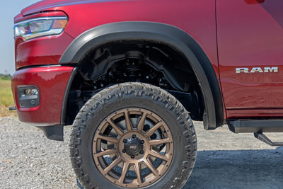 Rough Country red fender flares