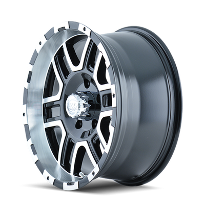 The Wheel Group black auto part
