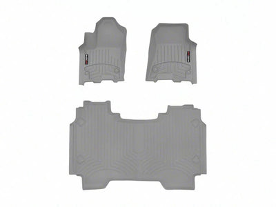 WeatherTech Grey Front and Rear Floorliners Fits -25-26 Dodge RAM 4618771-4614282