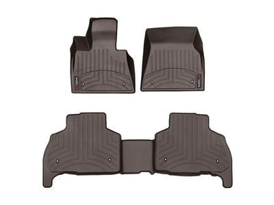 WeatherTech Cocoa Front and Rear Floorliners Fits -20-22 BMW 471507-1-7