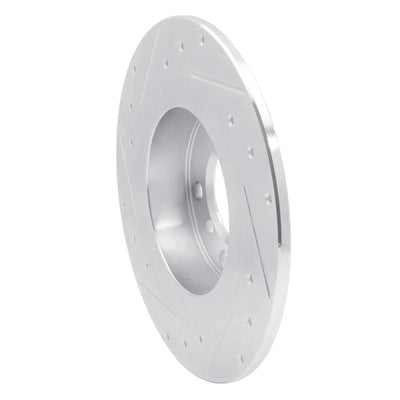 R1 15-26 BMW 228I xDrive Gran Coupe Front Right Drilled & Slotted Silver Brake Rotor