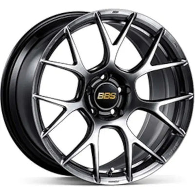 BBS black auto part