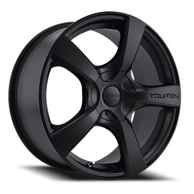 ~(34 lbs. 20X20X9)~ TR9 (3190) BLACK/MACHINED FACE/MACHINED LIP 18X8 5-108/5-114.3 40MM 72.62MM