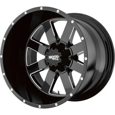 MO962 18X10 6X4.5 G-BLK/MILL -24MM