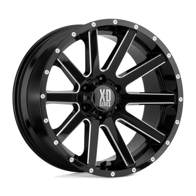 XD818 16X8 6X4.5 S-BLK MILL SP 10MM