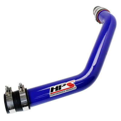 HPS Performance Blue 2.5 Upper Intercooler Pipe UICP for 08-15 Mitsubishi Lancer EVO X Turbo