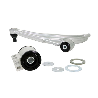SUSPENSION CONTROL ARM LEFT HAND SIDE ONLY. COMPLETE ARM FITTED W/BUSHINGS AND B