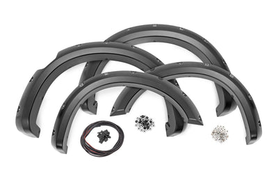 Rough Country black fender flares