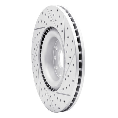 DFC 06-13 Audi S3 (Mexico) Front Left Drilled & Slotted Geoperformance Rotor