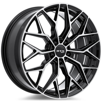 RS02 18X8 5X114.3 ET38 CB67.1 GLOSS BLACK MACHINED