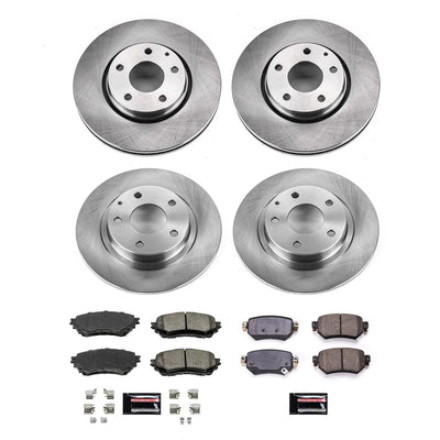 Power Stop 2021 Mazda 6 Front & Rear Autospecialty Brake Kit