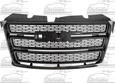 GRILLE ASSY W/CHROME MLDG; W/O APPEARANCE PKG GMC TERRAIN SLE 20102015