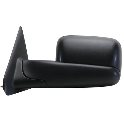 0209 RAM 1500/2500/3500 LH HEATED POWER OE MIRROR BLACK TOWING PKG FLIP OUT HEAD W/ BLIND SPOT