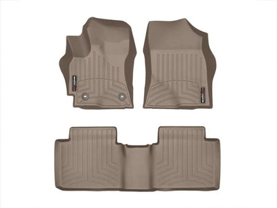 WeatherTech Tan Front Rear FloorLiner HP Fits -20-19 Corolla 4511091-455802IM