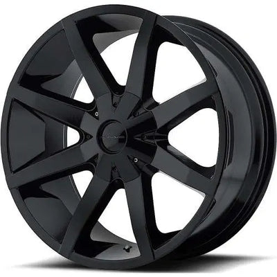 Wheel Pros KM651 SLIDE 20X8.5 5X4.25/115 G-BLK 38MM KM65128523338