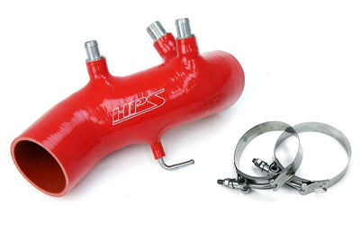 HPS Performance Black Reinforced Silicone Post MAF Air Intake Hose Kit for Toyota 86-92 Supra 7MGTE Turbo