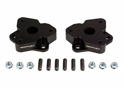 RLS - 2 Leveling Kit T6 Billet Black without Shocks Fits Dodge Ram 1500 2006-2018