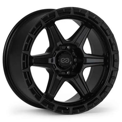 Enkei Trail-Finder 17x9 / 6x139.7 BP / ET0 / 106.1mm Bore - Matte Black Wheel