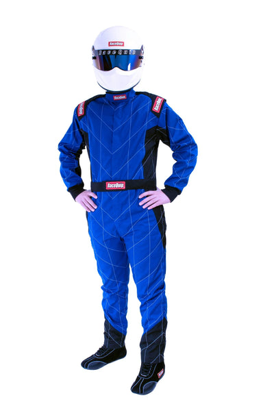 CHEVRON-1 SUIT SFI-1 BLU SML