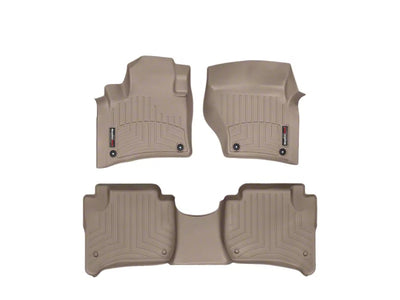 WeatherTech Cocoa Front and Rear Floorliners Fits -20-15 Cayenne 47333-1-2