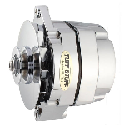 GM Alternator 100 Amp 1-Wire Polished V-Groove