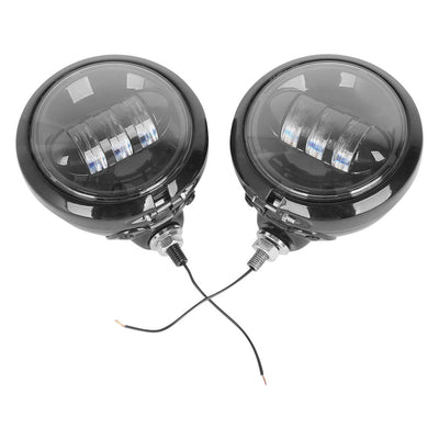 Letric Lighting 4.5in Passing Lamps Blk