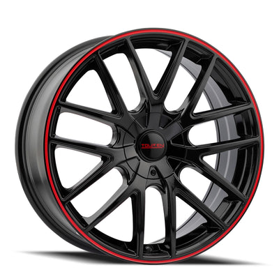 The Wheel Group black auto part