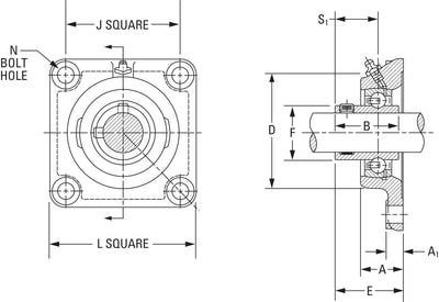 TIMKEN hardware kit