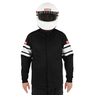 Black Jacket Multi Layer Med-Tall