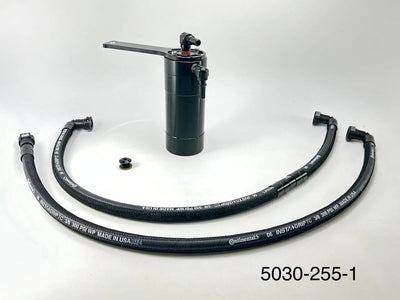 ~(7 lbs. 14X8X6)~ 19-20 Chevy 5.3L SV Catch Can - Black