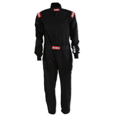 Suit Chevron Black Medium SFI-1
