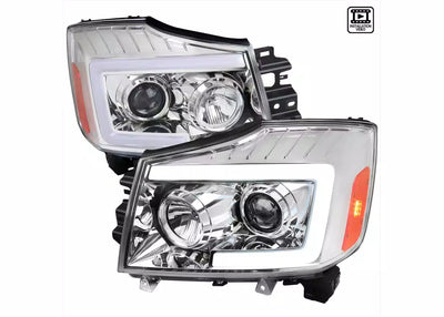 SPEC D TUNING chrome headlights