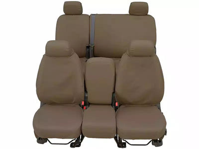 2323 EQUINOX WATERPROOF POLYESTER CUSTOM FRONT ROW SEAT COVERS TAUPE
