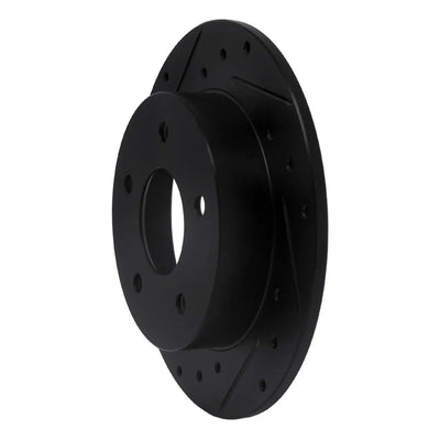 R1 04-07 Volvo S60/V70 Front Left Slotted Black Brake Rotor