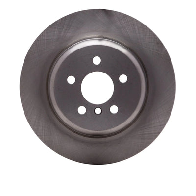 R1 17-25 BMW 430I Right Rear Drilled & Slotted Black Brake Rotor